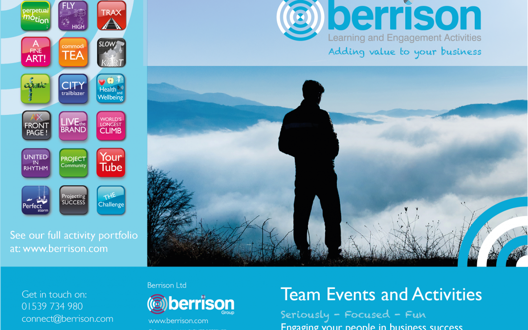 Berrison flyer at the show